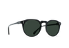 Remmy Sunglasses, Recycled Black/Green Polarized