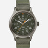 Expedition Scout 40mm Mixed Fabric Strap Watch, Olive