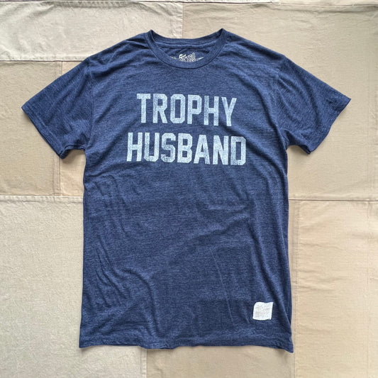 Trophy Husband T-shirt, Navy