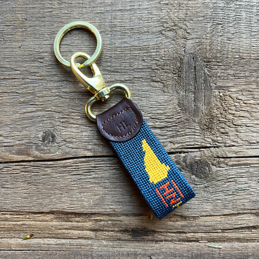 Portsmouth Key Fob, Navy