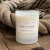 Sea Salt + Bay Rum Candle