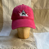 Sault "Jaws" Needlepoint Hat, Weathered Red