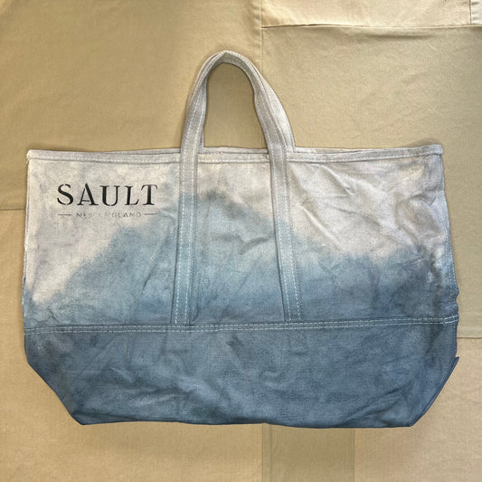 Hand Dyed Tote Bag, Storm Grey #2