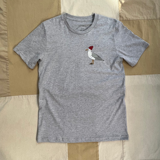 Seagull T-Shirt, Heather Grey