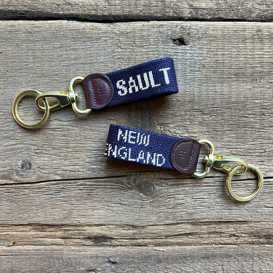 SAULT Key Fob, Navy