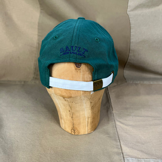 New Englander Needlepoint Cap, Tee Green