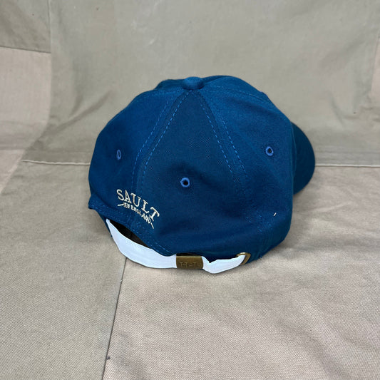Live Free or Die Needlepoint Hat, Navy