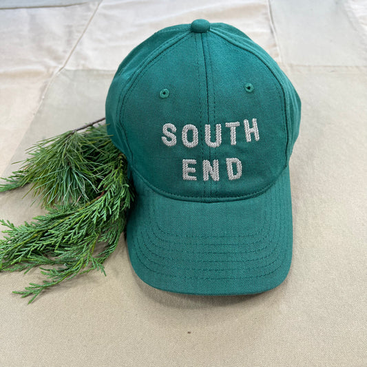 South End Needlepoint Hat, Forest Green