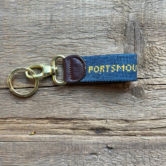 Portsmouth Key Fob, Navy