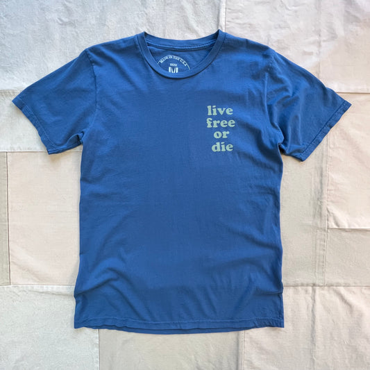 Live Free or Die T-Shirt, Washed Navy