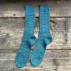 5 Color Mix Crew Sock, Teal