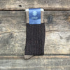 Tip, Heel, & Toe, Donegal Wool Socks, Brown