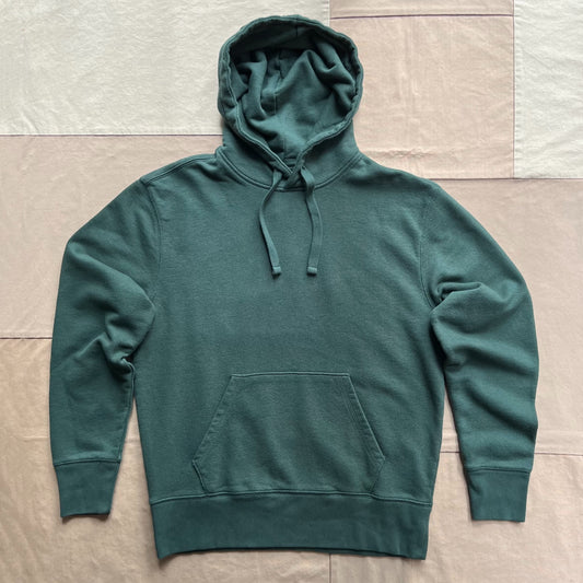 Classic Knit Hoodie, Forest Green