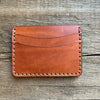 Hand Stitched Wallet, Medium Brown