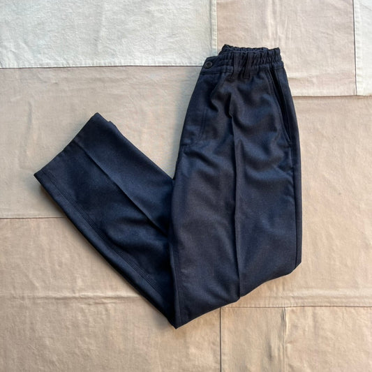 Clay Wool Pants, Navy