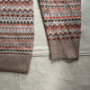Fairisle Crewneck Sweater, Camel