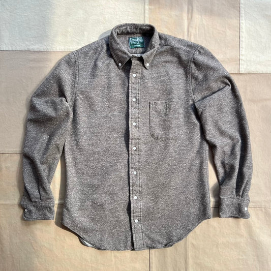 Brown Nepped Chambray Shirt