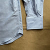 Modern Long Sleeve Oxford Popover, Blue