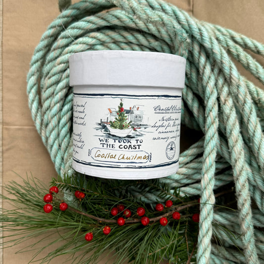 We Took To The Coast Candle, Coastal Christmas