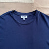 Women's Organic Cotton Hemp Short Sleeve Crew Tee, Navy