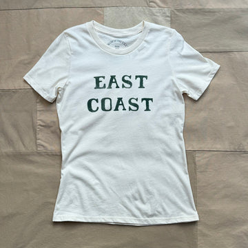 Women's East Coast Relaxed T-shirt, Natural/Forest