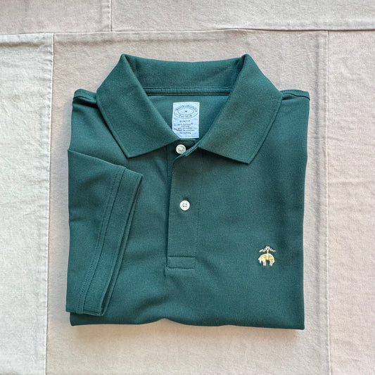 Short Sleeve Stretch Supima Polo Shirt, Pine Grove
