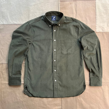 Corduroy Shirt, Olive