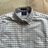 Gingham Oxford Shirt, Grey/White