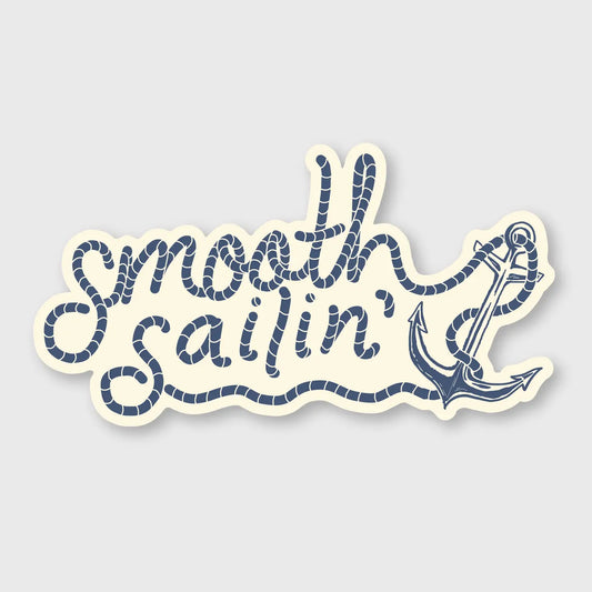 Smooth Sailing Sticker