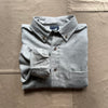 Brushed Flannel Shirt, Soft Grey