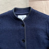 Cambridge Jacket in Boiled Wool, Navy