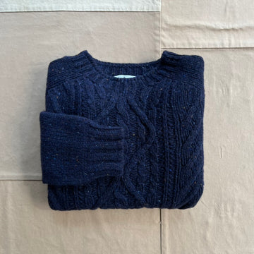 Women's Chunky Fisherman Sweater, Jura