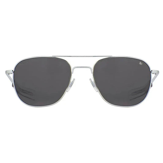 Original Pilot, Silver + Green Polarized
