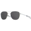 Original Pilot, Silver + Green Polarized