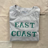 East Coast Long Sleeve T-Shirt, Stone/Forest