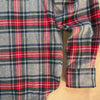 Winter Tartan Plaid Shirt, Grey/Red/Blue