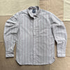 Modern Oxford Shirt, Wide Stripe Cocoa
