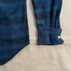 Heavy Pique Flannel, Navy + Green