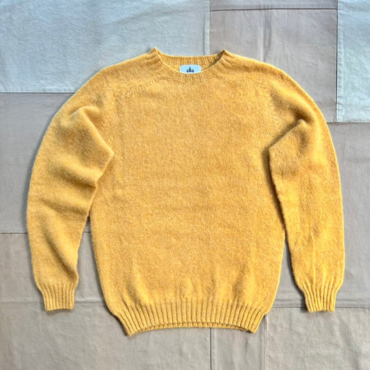 Brushed Wool Crew Sweater, Nectar