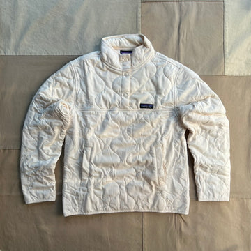 Women's Daily Quilted Snap-T Pull Over, Natural