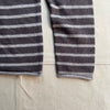 Taylor Roll Neck Cardigan in Cotton Cashmere, Chocolate/Truffle