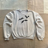 Women's Bat Crewneck, Bone