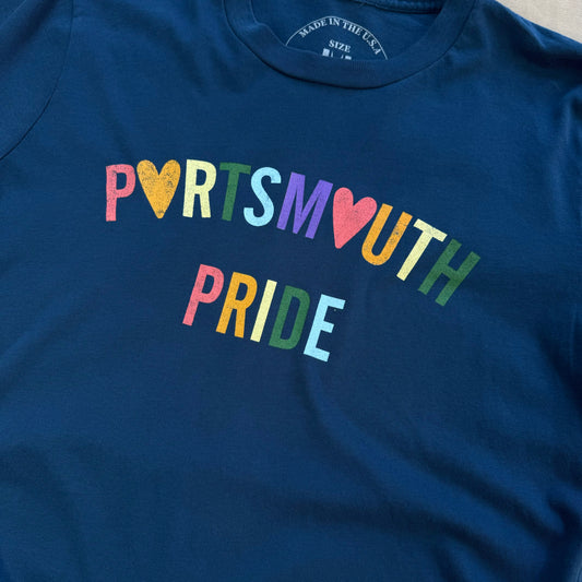 Portsmouth Pride T-shirt, Navy