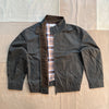Brighton Zip Jacket in Twill Gabardine, Autumn Green