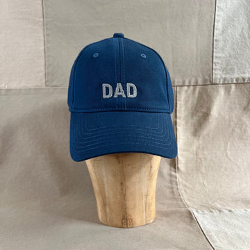 DAD Needlepoint Cap, Navy