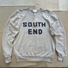 South End Crewneck, Latte/Navy