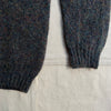 Brushed Wool Crew Sweater, Carob