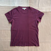 Women's Prospect Tee in Cotton Jersey, Plum