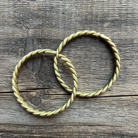 Twisted Brass Bracelet