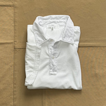 Short Sleeve Supmia Polo, White
